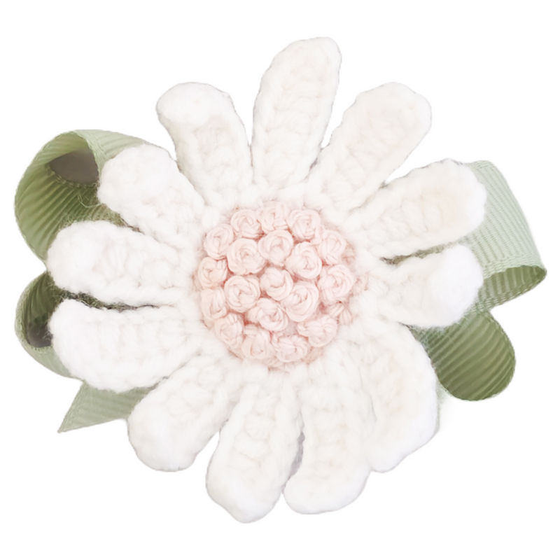 Crochet Daisy Duck Clip