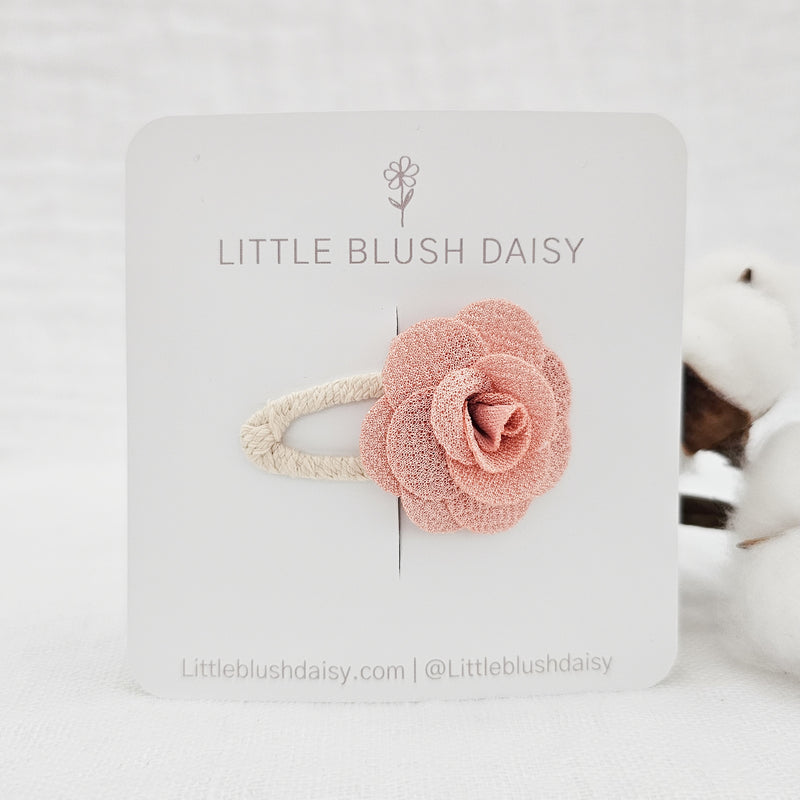 Hair Clip | Rose Bliss | Powder