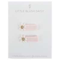 Mini Fully Lined Hair Clip | Lace Daisy