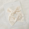 Cream DitsyLittle Blush DaisyBow | Cream Ditsy