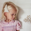 Fully Lined Hair Clip | Lace Fairy Butterfly