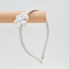 Alice Headband | Pearl Puff Daisy