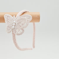 Alice Headband | Pearl Butterfly