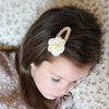 Hair Clip | Rose Bliss | White