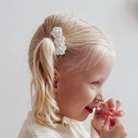 Fully Lined Hair Clip | Pearl Bliss