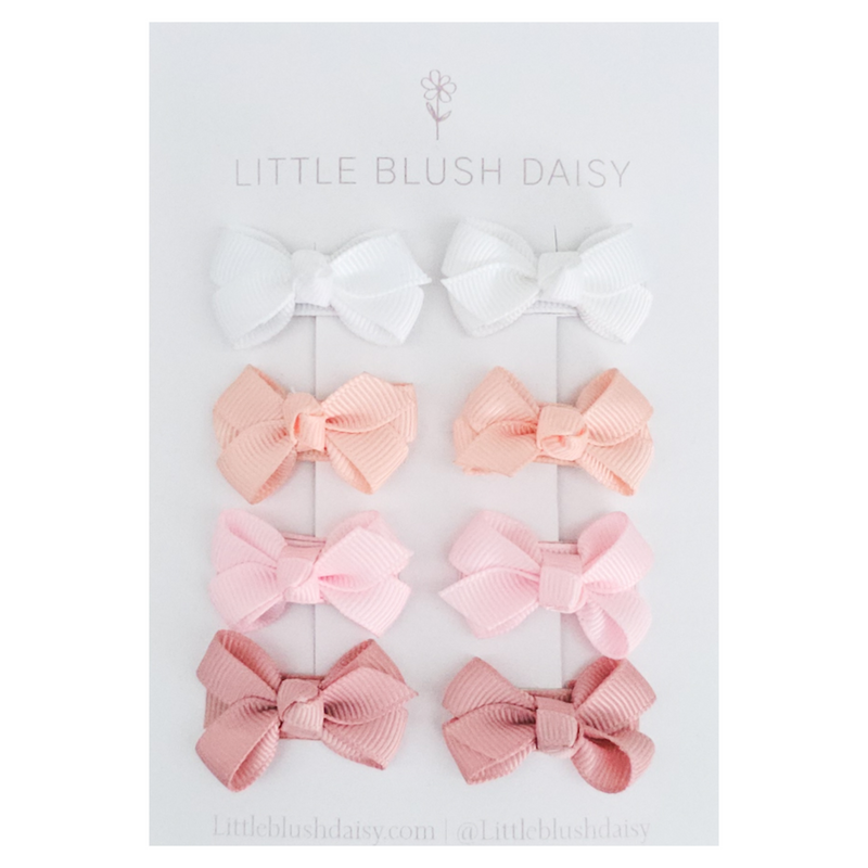 Hair Clip | Mini Bow Clips Set