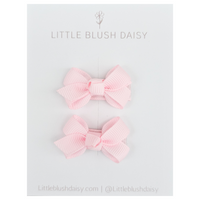 Mini Hair Clip | Ribbon Bow