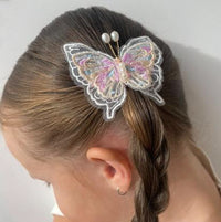 Fully Lined Hair Clip | Fairy Butterfly