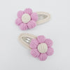 Crochet Hair Clip | Puff Daisy | Wildberry